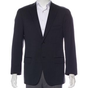 ISAIA Wool Notch-Lapel Blazer